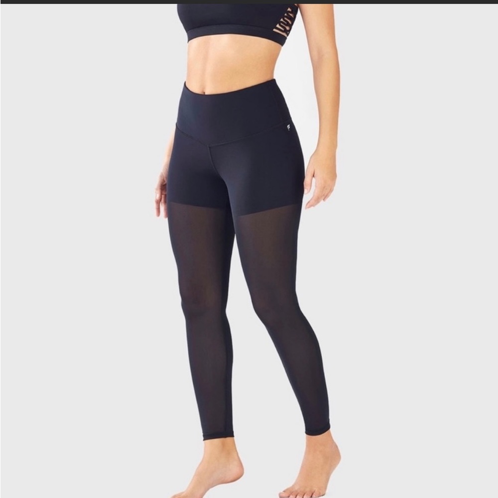 Fabletics high waisted purelux mesh leggings size small